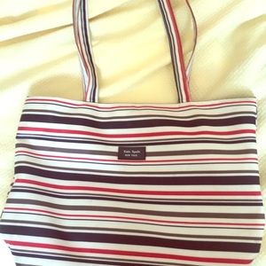 Kate Spade tote bag (colorful striped)